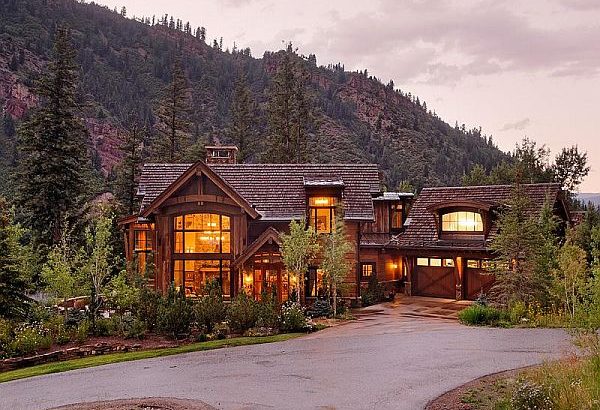 Приказка за къща в гората Вила в Аспен, Колорадо