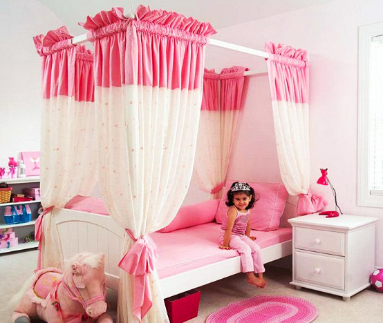 Розово обзавеждане на детски стаи за нежни феи