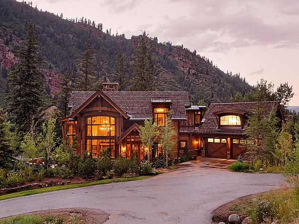 Приказка за къща в гората Вила в Аспен, Колорадо