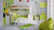 Детска стая със зелени акценти – универсалният избор!