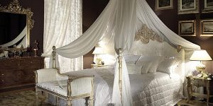 Спални с балдахин за романтици